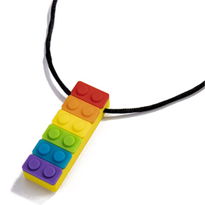Newborn Silicone Baby Teether Teething Necklace Kids Rainbow Block Teethers Children Chewing Soft Toys
Newborn Silicone Baby Teether Teething Necklace Kids Rainbow Block Teethers Children Chewing Soft Toys