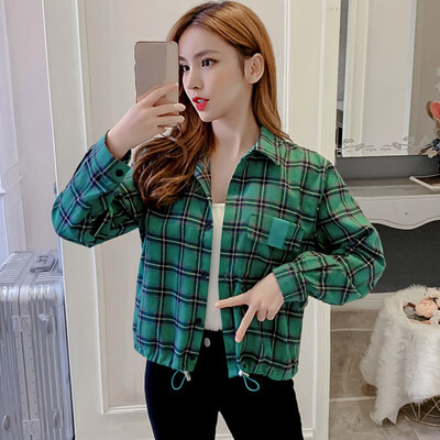 2019 Fashion Plaid Shirt Female College style Women\s Flannel Blouses Long Sleeve Shirt Plus Size Cotton Blusas Office Tops
2019 Fashion Plaid Shirt Female College style Women\s Flannel Blouses Long Sleeve Shirt Plus Size Cotton Blusas Office Tops