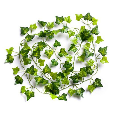 2m Artificial Plants Creeper green leaf Ivy vine Wedding Decor DIY Hanging Garland Artificial Flowers
2m Artificial Plants Creeper green leaf Ivy vine Wedding Decor DIY Hanging Garland Artificial Flowers