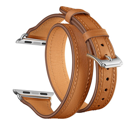 〖Follure〗Double Tour Leather Accessory Band Replacement Bracelet For Apple Watch 42mm
〖Follure〗Double Tour Leather Accessory Band Replacement Bracelet For Apple Watch 42mm