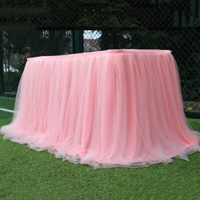 Multi colors table skirt Tutu tulle fabric for wedding party Table decoration textile for home tablecloths accessories hot 2019
Multi colors table skirt Tutu tulle fabric for wedding party Table decoration textile for home tablecloths accessories hot 2019