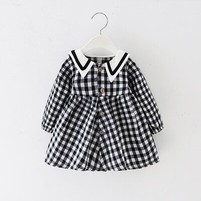 Autumn Girl Dresses 18M-4Y Casual Plaid Print Long Sleeve Kids Toddler Baby Girls Pageant Dress Kids Princess Dresses 2Colors
Autumn Girl Dresses 18M-4Y Casual Plaid Print Long Sleeve Kids Toddler Baby Girls Pageant Dress Kids Princess Dresses 2Colors