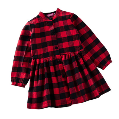 Autumn Children Girl Casual Plaid Pattern Tutu Dress Toddler Long Sleeve Cotton Dress Kid Clothes Causal
Autumn Children Girl Casual Plaid Pattern Tutu Dress Toddler Long Sleeve Cotton Dress Kid Clothes Causal
