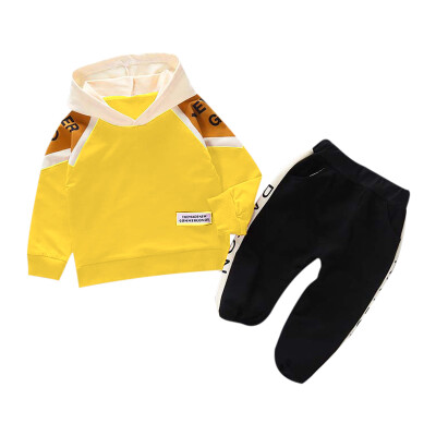 Active Autumn Baby Girls Boys Long Sleeve Letter Print Hoodie Sweatshirt TopsPants Casual Costume Set
Active Autumn Baby Girls Boys Long Sleeve Letter Print Hoodie Sweatshirt TopsPants Casual Costume Set