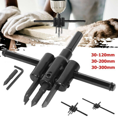 30 to 120200300mm Woodworking Adjustable Hole Saw Circle Cutter Drill Bit Lochbohrer Kreisschneider
30 to 120200300mm Woodworking Adjustable Hole Saw Circle Cutter Drill Bit Lochbohrer Kreisschneider