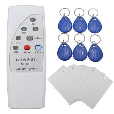 Portable Handheld RFI-D I-D Card Copier Reader Writer Access Control Parking Card Duplicator Cloner
Portable Handheld RFI-D I-D Card Copier Reader Writer Access Control Parking Card Duplicator Cloner