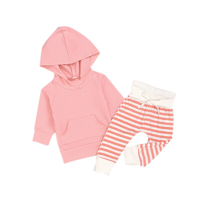 Baby Clothes Infant Toddler Newborn Baby Girl Clothes Long Sleeve Hoodie TopStriped Pants Outfits Set 2pcs
Baby Clothes Infant Toddler Newborn Baby Girl Clothes Long Sleeve Hoodie TopStriped Pants Outfits Set 2pcs