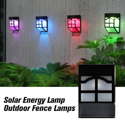 Solar Energy Lamp Outdoor Fence Lamps Garden Waterproof Landscape Courtyard Lights Street Stair Wall Colorful Light With Three-way
Solar Energy Lamp Outdoor Fence Lamps Garden Waterproof Landscape Courtyard Lights Street Stair Wall Colorful Light With Three-way