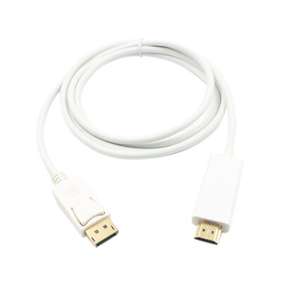 DP to HDMI Cable Displayport 1080P Video Audio Cable Male to HDMI Male Adapter Cable for PC HDTV Projector Laptop
DP to HDMI Cable Displayport 1080P Video Audio Cable Male to HDMI Male Adapter Cable for PC HDTV Projector Laptop
