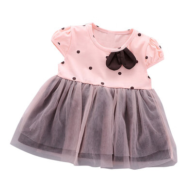 Summer Cotton Toddler Baby Girls Dress Casual Kids Pure Color Printed Dot mesh Dress Clothes
Summer Cotton Toddler Baby Girls Dress Casual Kids Pure Color Printed Dot mesh Dress Clothes