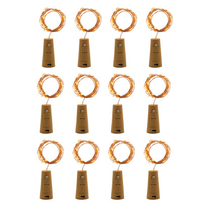 Gobestart 12Pcs Cork Shaped LED Night Light Starry Light Wine Bottle Lamp For Party Decor
Gobestart 12Pcs Cork Shaped LED Night Light Starry Light Wine Bottle Lamp For Party Decor