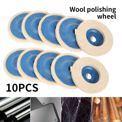 10pcs 100mm Wool Buffing Angle Grinder Wheel Disc Pad Set Felt Polishing Wool Buffing Polishing Wheel Disc Pad Kit
10pcs 100mm Wool Buffing Angle Grinder Wheel Disc Pad Set Felt Polishing Wool Buffing Polishing Wheel Disc Pad Kit