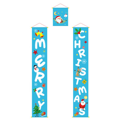 Merry Christmas Couplet Christmas Porch Sign Xmas Decoration Hanging Banners For Home Party Garden Indoor Outdoor
Merry Christmas Couplet Christmas Porch Sign Xmas Decoration Hanging Banners For Home Party Garden Indoor Outdoor