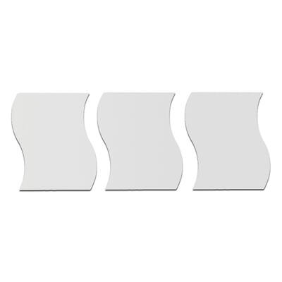 3pcsbag TV Wall Sticker Acrylic Living Room Toilet Bedroom Wave Shaped Wall Decorative Decals 3D Mirror Surface
3pcsbag TV Wall Sticker Acrylic Living Room Toilet Bedroom Wave Shaped Wall Decorative Decals 3D Mirror Surface