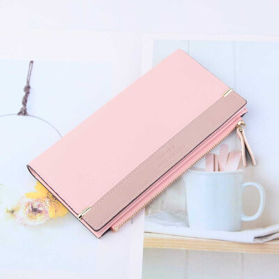 Tailored Women Long Wallet Fashion Zipper Bag Multicolor Wallet Splicing Wild Coin Purse
Tailored Women Long Wallet Fashion Zipper Bag Multicolor Wallet Splicing Wild Coin Purse