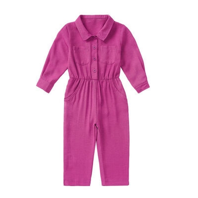 Spring Autumn Kids Jumpsuits For Girls Baby Solid Color Long Sleeve Rompers Children Bodysuits 1-5Y
Spring Autumn Kids Jumpsuits For Girls Baby Solid Color Long Sleeve Rompers Children Bodysuits 1-5Y