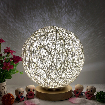 Gobestart 3D USB Charging LED Rattan Moon Night Light Moonlight Table Desk Moon Lamp
Gobestart 3D USB Charging LED Rattan Moon Night Light Moonlight Table Desk Moon Lamp
