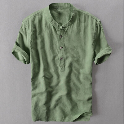 Toponeto Summer Mens Cool And Thin Breathable Collar Hanging Dyed Gradient Cotton Shirt
Toponeto Summer Mens Cool And Thin Breathable Collar Hanging Dyed Gradient Cotton Shirt