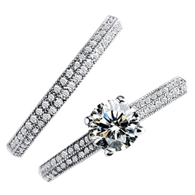 Vintage Lily Micro Setting Ring Design Cut&Diamond Bridal Wedding Ring Set for Women Jewelry Gift
Vintage Lily Micro Setting Ring Design Cut&Diamond Bridal Wedding Ring Set for Women Jewelry Gift