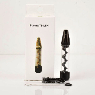 6 Colors Spring t3 miniSpring t5 mini Smoking Twisty Glass Blunt Pipe Tube Obsolete With Cleaning Kits fashion
6 Colors Spring t3 miniSpring t5 mini Smoking Twisty Glass Blunt Pipe Tube Obsolete With Cleaning Kits fashion