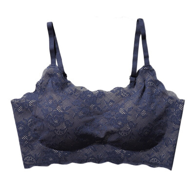 Summer Full Cup Lace Seamless One-Piece Gathered Underwear Vest Wireless Padded Ice Silk Solid Color Tanks Intimates Camis Tops
Summer Full Cup Lace Seamless One-Piece Gathered Underwear Vest Wireless Padded Ice Silk Solid Color Tanks Intimates Camis Tops