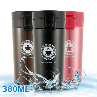 380ml Stainless Steel Coffee Mugs Insulated Water Bottle Tumbler Thermos Cup Vacuum Flask Premium Travel Coffee Mug
380ml Stainless Steel Coffee Mugs Insulated Water Bottle Tumbler Thermos Cup Vacuum Flask Premium Travel Coffee Mug