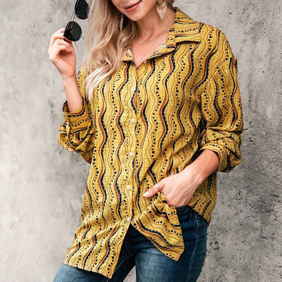 Cartoon Print Blouse Women Vintage Lapel Shirt Loose Single-breasted Long Sleeve Blouses Blusas Mujer De Moda
Cartoon Print Blouse Women Vintage Lapel Shirt Loose Single-breasted Long Sleeve Blouses Blusas Mujer De Moda