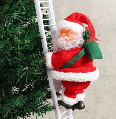 Gobestart Christmas Decoration Santa Claus Electric Climbing Hanging Xmas Ornament Toys
Gobestart Christmas Decoration Santa Claus Electric Climbing Hanging Xmas Ornament Toys