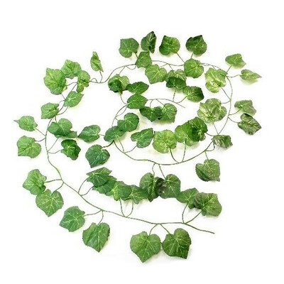 2m Artificial Plants Creeper green leaf Ivy vine Wedding Decor DIY Hanging Garland Artificial Flowers
2m Artificial Plants Creeper green leaf Ivy vine Wedding Decor DIY Hanging Garland Artificial Flowers