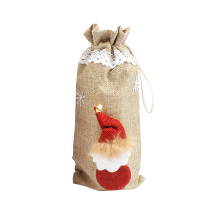 Toponeto Red Wine Bottle Cover Bags Snowman Santa Claus Christmas Decoration Sequins Xmas
Toponeto Red Wine Bottle Cover Bags Snowman Santa Claus Christmas Decoration Sequins Xmas
