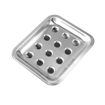 Bathroom Stainless Steel Holes Soap Dish Storage Holder Soapbox Plate Tray for Bathroom Shower&Kitchen Sink
Bathroom Stainless Steel Holes Soap Dish Storage Holder Soapbox Plate Tray for Bathroom Shower&Kitchen Sink