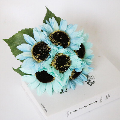 1 Bouquet 6 Head Artificial Helianthus Annuus Flower Home Wedding Party Birthday Floral Decorative Popular Flowers
1 Bouquet 6 Head Artificial Helianthus Annuus Flower Home Wedding Party Birthday Floral Decorative Popular Flowers