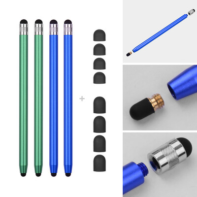 2 in 1 Universal Touchscreen Stylus Pen for All Touchscreen Tablets Cell Phones with 8 Extra Replaceable Soft Rubber Tips 4pcs Red
2 in 1 Universal Touchscreen Stylus Pen for All Touchscreen Tablets Cell Phones with 8 Extra Replaceable Soft Rubber Tips 4pcs Red