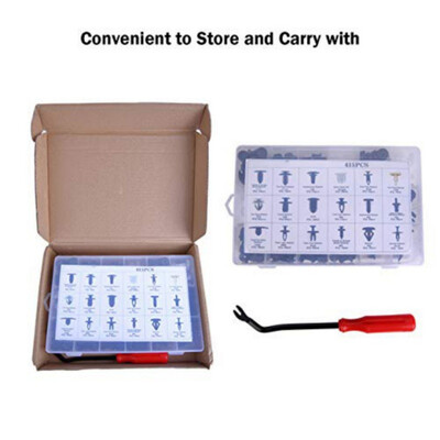 415pcs 18 Size For All Trim Clip Car Retainer Panel Bumper Fastener Kit Set Car Door Liner Bumper Buckle
415pcs 18 Size For All Trim Clip Car Retainer Panel Bumper Fastener Kit Set Car Door Liner Bumper Buckle