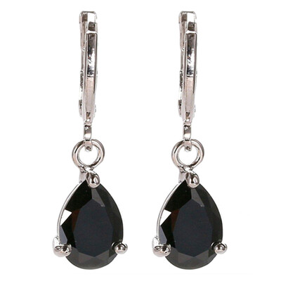 New 7colors Fashion Tear Shape Sterling Silver Amethyst Dangle Earrings Crystal Dangle Drop Earring
New 7colors Fashion Tear Shape Sterling Silver Amethyst Dangle Earrings Crystal Dangle Drop Earring