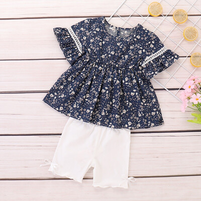 2019 New Summer Children Baby Girls Casual Floral Pattern Flare Sleeve Tops VestShorts Suits Costume Set
2019 New Summer Children Baby Girls Casual Floral Pattern Flare Sleeve Tops VestShorts Suits Costume Set