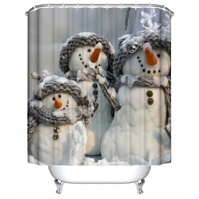 Gobestart Christmas Waterproof Polyester Bathroom Shower Curtain Decor With Hooks New K
Gobestart Christmas Waterproof Polyester Bathroom Shower Curtain Decor With Hooks New K