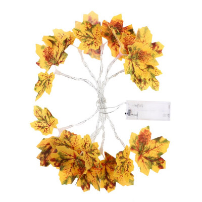 10LED Artificial Maple Leaves String Lights Indoor Fairy Lights For Halloween Thanksgiving Fall Harvest Seasonal Decoration Gift
10LED Artificial Maple Leaves String Lights Indoor Fairy Lights For Halloween Thanksgiving Fall Harvest Seasonal Decoration Gift