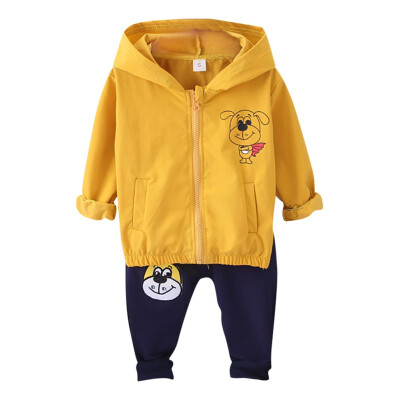 Autumn Set Baby Boys Long Sleeve Cartoon Dog Pattern Hoodie Sweatshirt TopsPants Trouser Costume Set
Autumn Set Baby Boys Long Sleeve Cartoon Dog Pattern Hoodie Sweatshirt TopsPants Trouser Costume Set