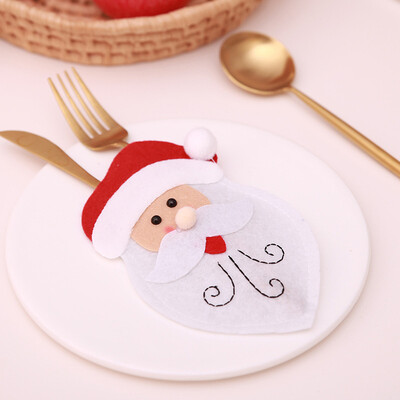Santa Reindeer Snowfake Christmas Fork Knife Cutlery Holder Bag New Year Pocket Home Party Table Dinner Decoration Tableware
Santa Reindeer Snowfake Christmas Fork Knife Cutlery Holder Bag New Year Pocket Home Party Table Dinner Decoration Tableware