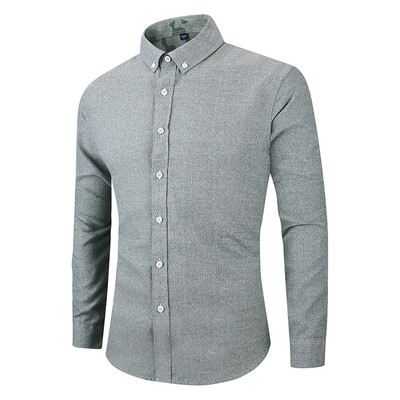 Tailored Mens Long Sleeve Button Turndown Collar Solid Color Casual Top Blouse Shirts
Tailored Mens Long Sleeve Button Turndown Collar Solid Color Casual Top Blouse Shirts