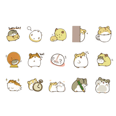 90Pcs Kawaii Self-Made Small Hamster Stickers Beautiful Stickers \\Decorative Sticker \\Diy Craft Photo Albums Journal Sticker
90Pcs Kawaii Self-Made Small Hamster Stickers Beautiful Stickers \\Decorative Sticker \\Diy Craft Photo Albums Journal Sticker