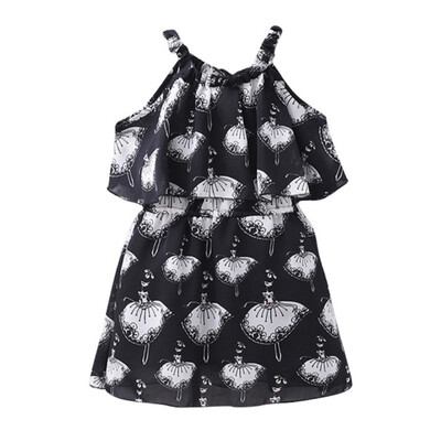 Children Dresses for Girls Summer Off Shoulder Chiffon Dresses Baby Princess Dress 2018 Summer New Print Clothing
Children Dresses for Girls Summer Off Shoulder Chiffon Dresses Baby Princess Dress 2018 Summer New Print Clothing