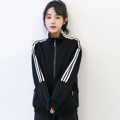 Striped Pattern Baseball Uniform Jacket Stand Collar Long Sleeve Women Thick Korean Style Coat Autumn Winter New
Striped Pattern Baseball Uniform Jacket Stand Collar Long Sleeve Women Thick Korean Style Coat Autumn Winter New