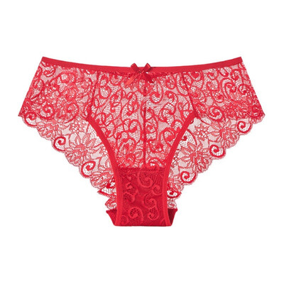 Sexy Mid-rise Transparent Ladies Lace Briefs Womens Underwear Lingeries Thong Briefs Bow Breathable Underpants
Sexy Mid-rise Transparent Ladies Lace Briefs Womens Underwear Lingeries Thong Briefs Bow Breathable Underpants