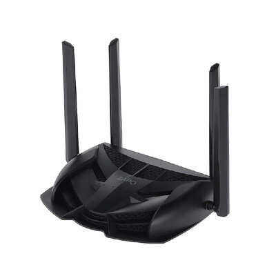 ZAPO Dual-band Wi-Fi Router 1200Mbps Powerful Signal 24G 5G Wireless Gaming Router 4 Rotate Antenna USB Files Storage Repeater
ZAPO Dual-band Wi-Fi Router 1200Mbps Powerful Signal 24G 5G Wireless Gaming Router 4 Rotate Antenna USB Files Storage Repeater