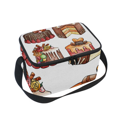 ALAZA Lunch Box Dessert Cake Insulated Lunch Bag Large Cooler Tote Bagfor Men Women
ALAZA Lunch Box Dessert Cake Insulated Lunch Bag Large Cooler Tote Bagfor Men Women