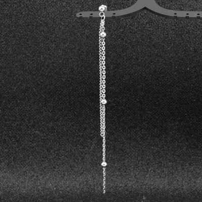 Paragraph Single Long Chain Ear Ring Ear Clip Simple Fashion Unisex Ear Chains Hot Gifts just 1 not 1 pair
Paragraph Single Long Chain Ear Ring Ear Clip Simple Fashion Unisex Ear Chains Hot Gifts just 1 not 1 pair
