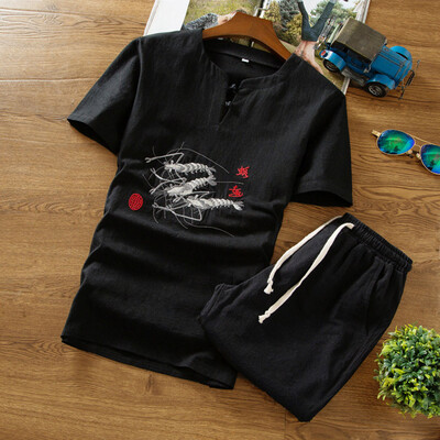 Toponeto Summer Fashion Mens Cotton And Linen Short Sleeve Shorts Set Suit Tracksuit
Toponeto Summer Fashion Mens Cotton And Linen Short Sleeve Shorts Set Suit Tracksuit
