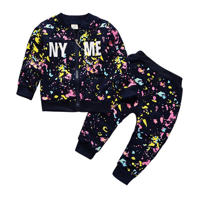 Autumn Baby Long Sleeve Clothes Set Baby Boy Girl Cartoon Starry Sky Color Long Sleeve Two-Piece Fashion Children Clothes
Autumn Baby Long Sleeve Clothes Set Baby Boy Girl Cartoon Starry Sky Color Long Sleeve Two-Piece Fashion Children Clothes
